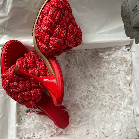 Bottega Veneta bubble weave dot sandals. New in box - Picture 7 of 12